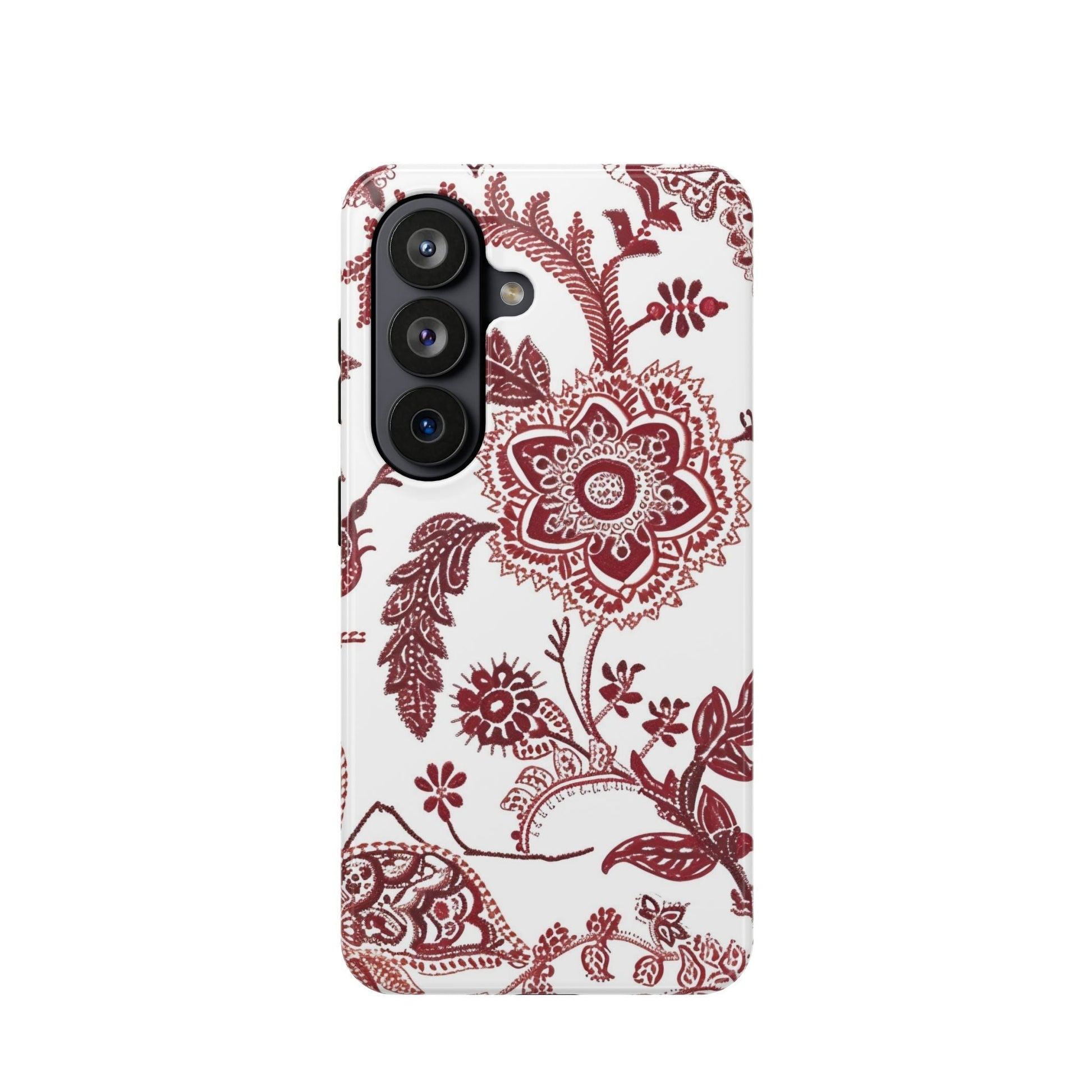 Floral Paisley Magnetic Impact - Resistant Phone Case - DIGITAL X