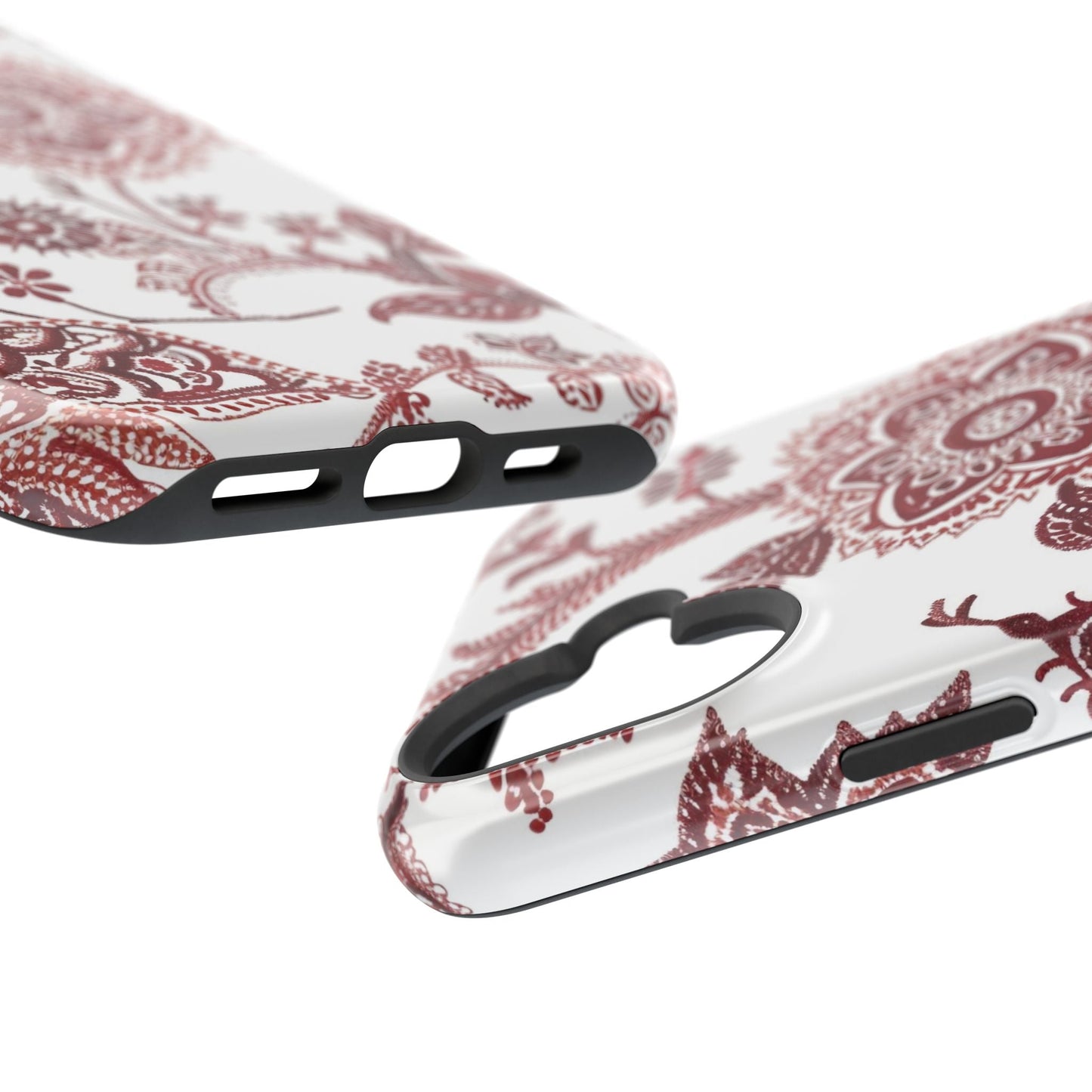 Floral Paisley Magnetic Impact - Resistant Phone Case - DIGITAL X