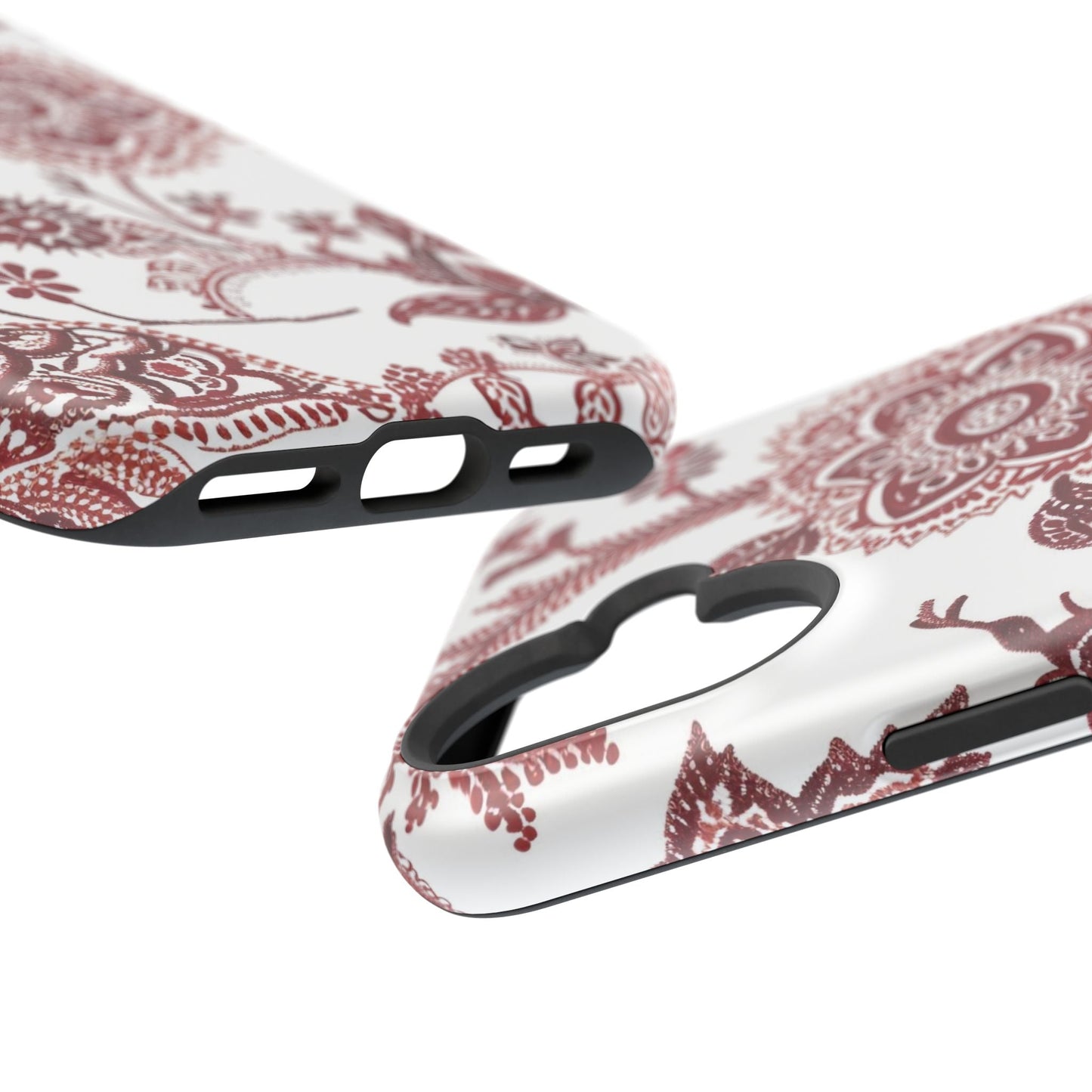 Floral Paisley Magnetic Impact - Resistant Phone Case - DIGITAL X
