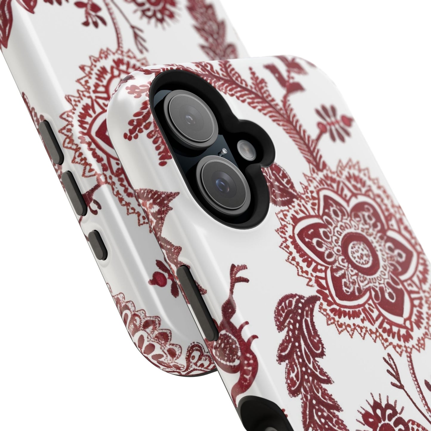Floral Paisley Magnetic Impact - Resistant Phone Case - DIGITAL X