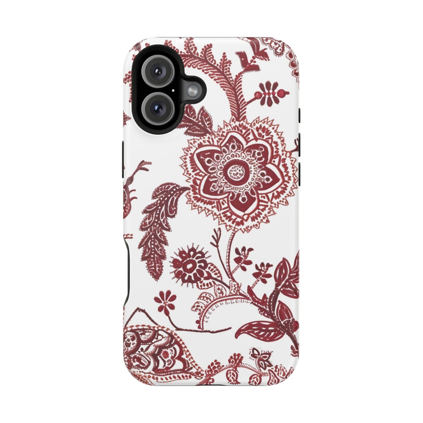 Floral Paisley Magnetic Impact - Resistant Phone Case - DIGITAL X