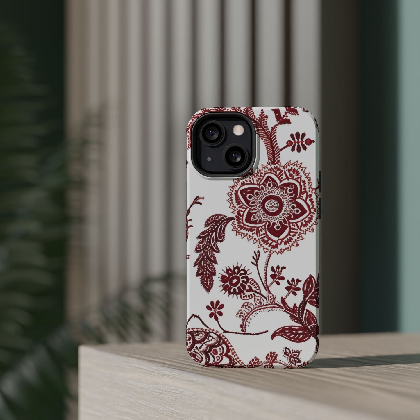 Floral Paisley Magnetic Impact - Resistant Phone Case - DIGITAL X
