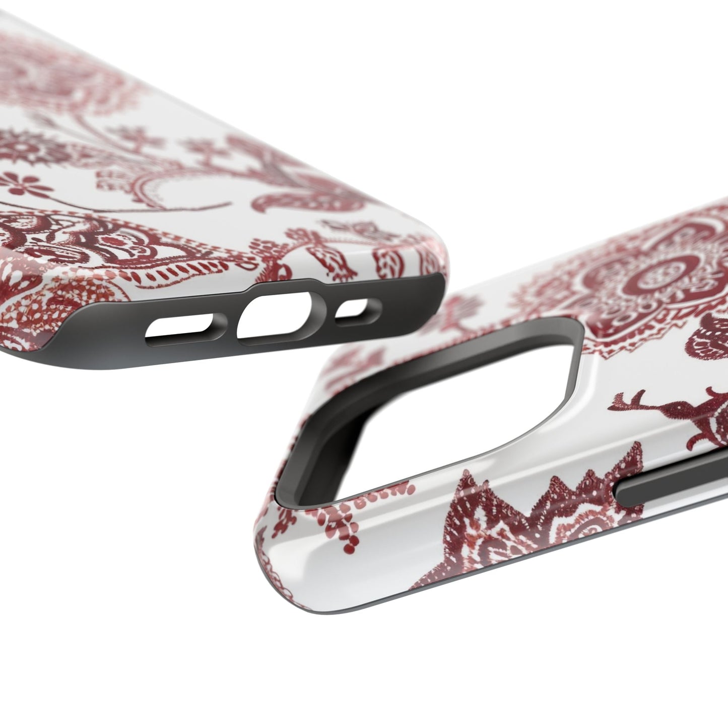 Floral Paisley Magnetic Impact - Resistant Phone Case - DIGITAL X