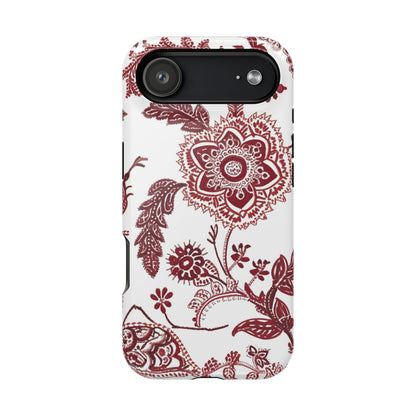 Floral Paisley Magnetic Impact - Resistant Phone Case - DIGITAL X