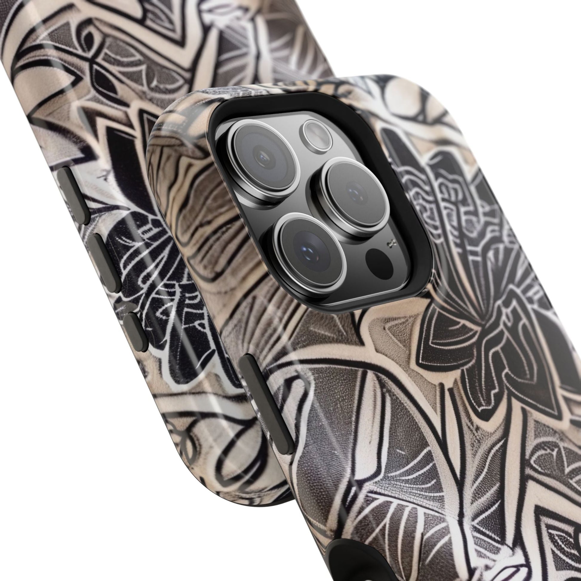 Floral Tattoo - Style Magnetic Impact Phone Case - DIGITAL X