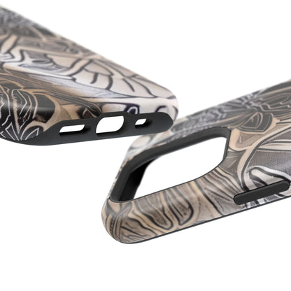 Floral Tattoo - Style Magnetic Impact Phone Case - DIGITAL X