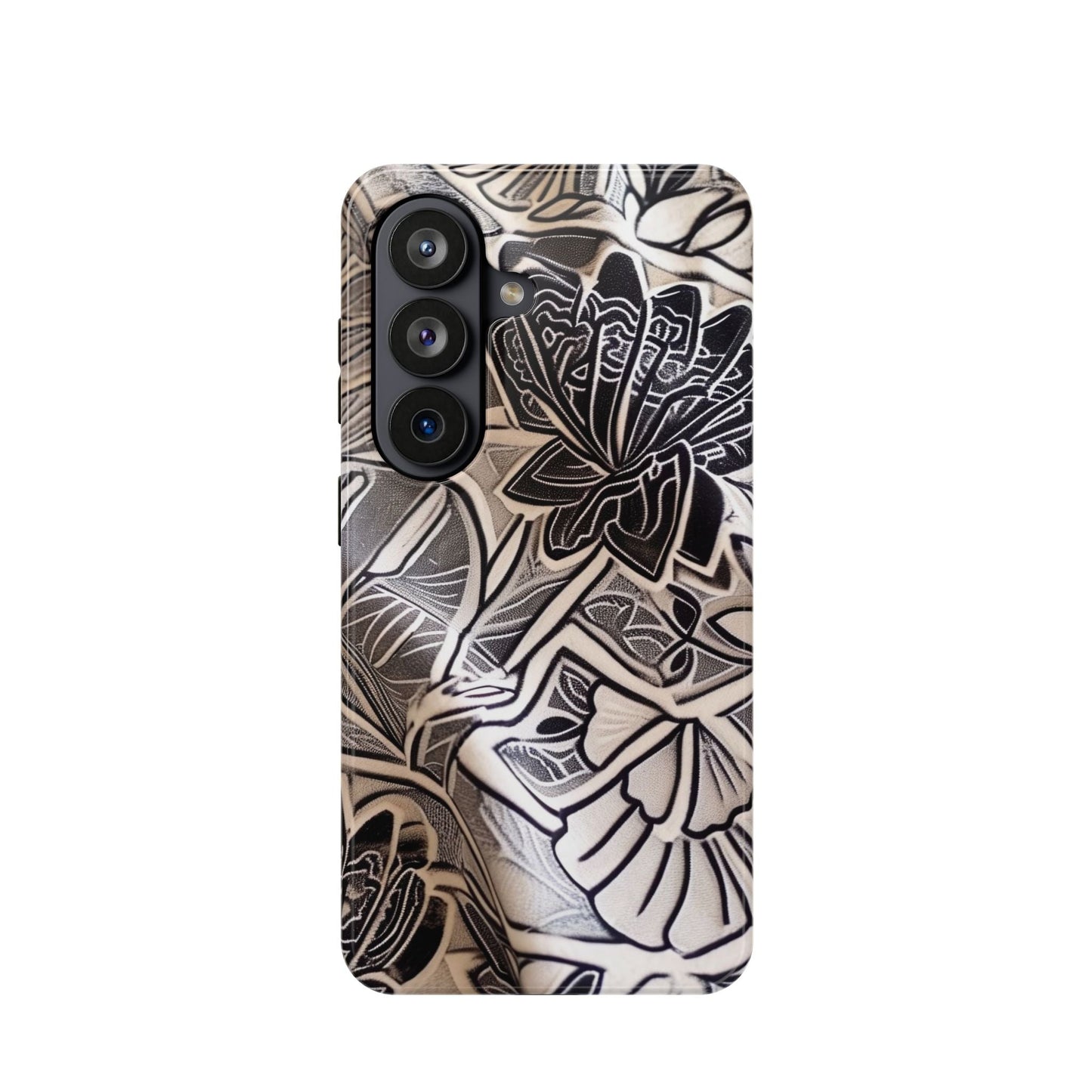 Floral Tattoo - Style Magnetic Impact Phone Case - DIGITAL X