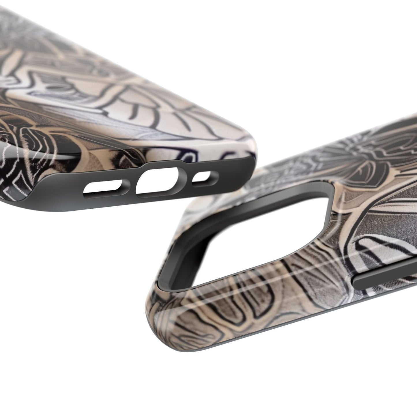Floral Tattoo - Style Magnetic Impact Phone Case - DIGITAL X
