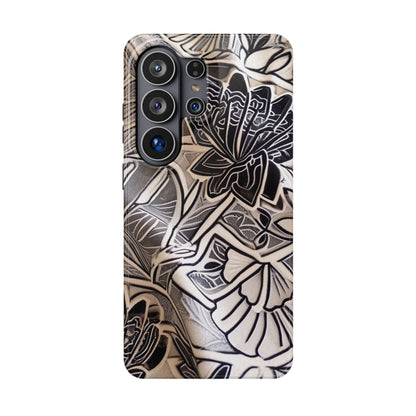 Floral Tattoo - Style Magnetic Impact Phone Case - DIGITAL X