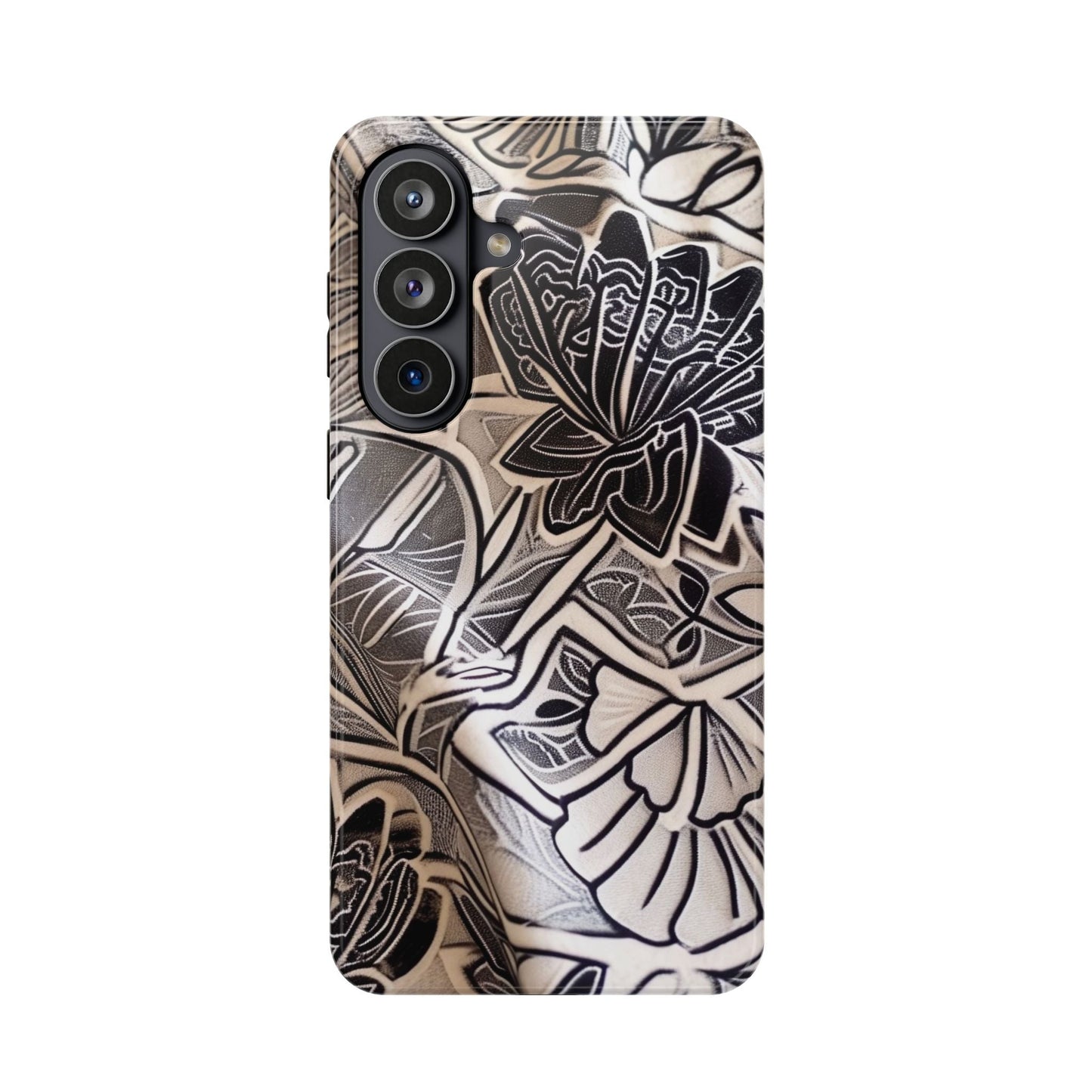 Floral Tattoo - Style Magnetic Impact Phone Case - DIGITAL X