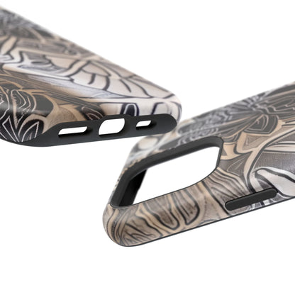 Floral Tattoo - Style Magnetic Impact Phone Case - DIGITAL X