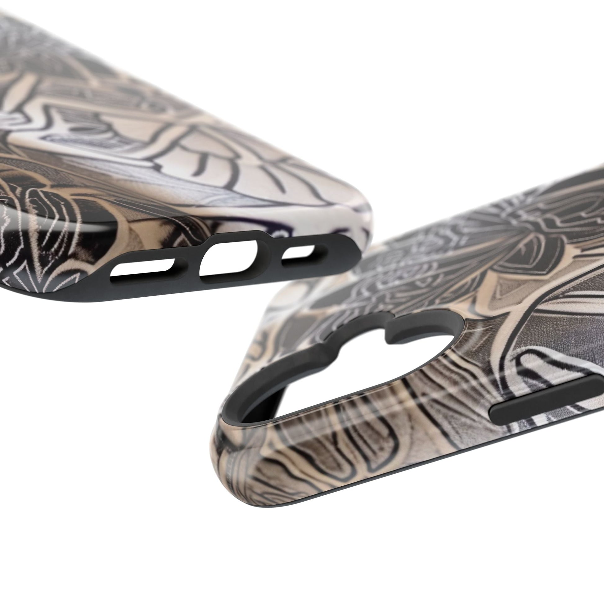 Floral Tattoo - Style Magnetic Impact Phone Case - DIGITAL X