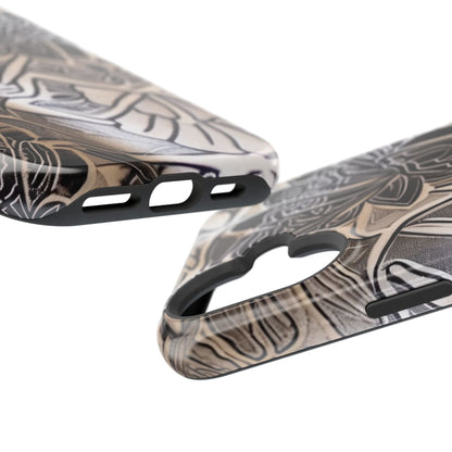 Floral Tattoo - Style Magnetic Impact Phone Case - DIGITAL X