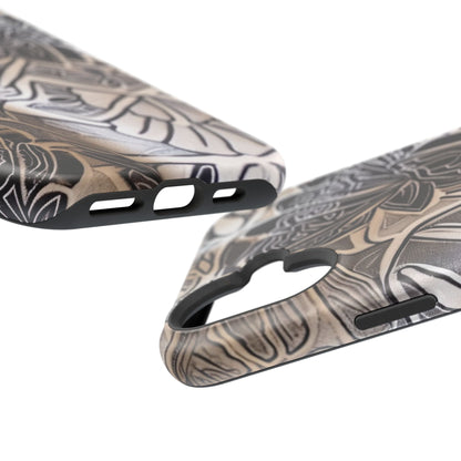 Floral Tattoo - Style Magnetic Impact Phone Case - DIGITAL X