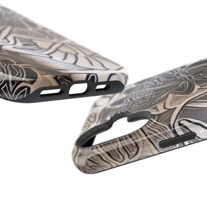 Floral Tattoo - Style Magnetic Impact Phone Case - DIGITAL X