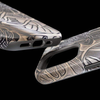 Floral Tattoo - Style Magnetic Impact Phone Case - DIGITAL X