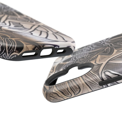 Floral Tattoo - Style Magnetic Impact Phone Case - DIGITAL X