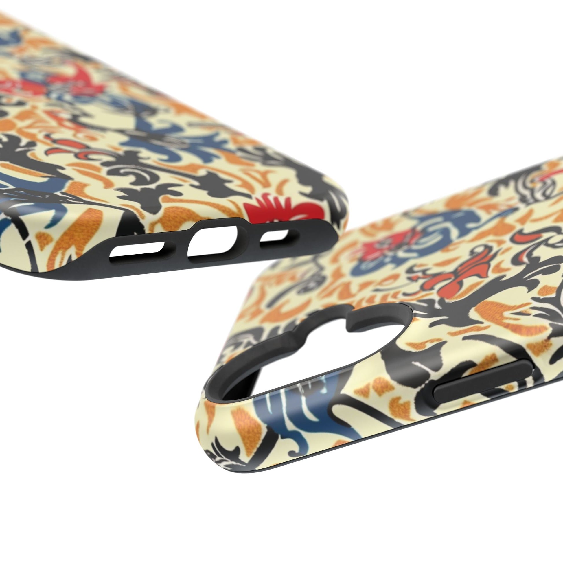 Floral Tattoo - Style Magnetic Phone Case — Impact - Resistant - DIGITAL X