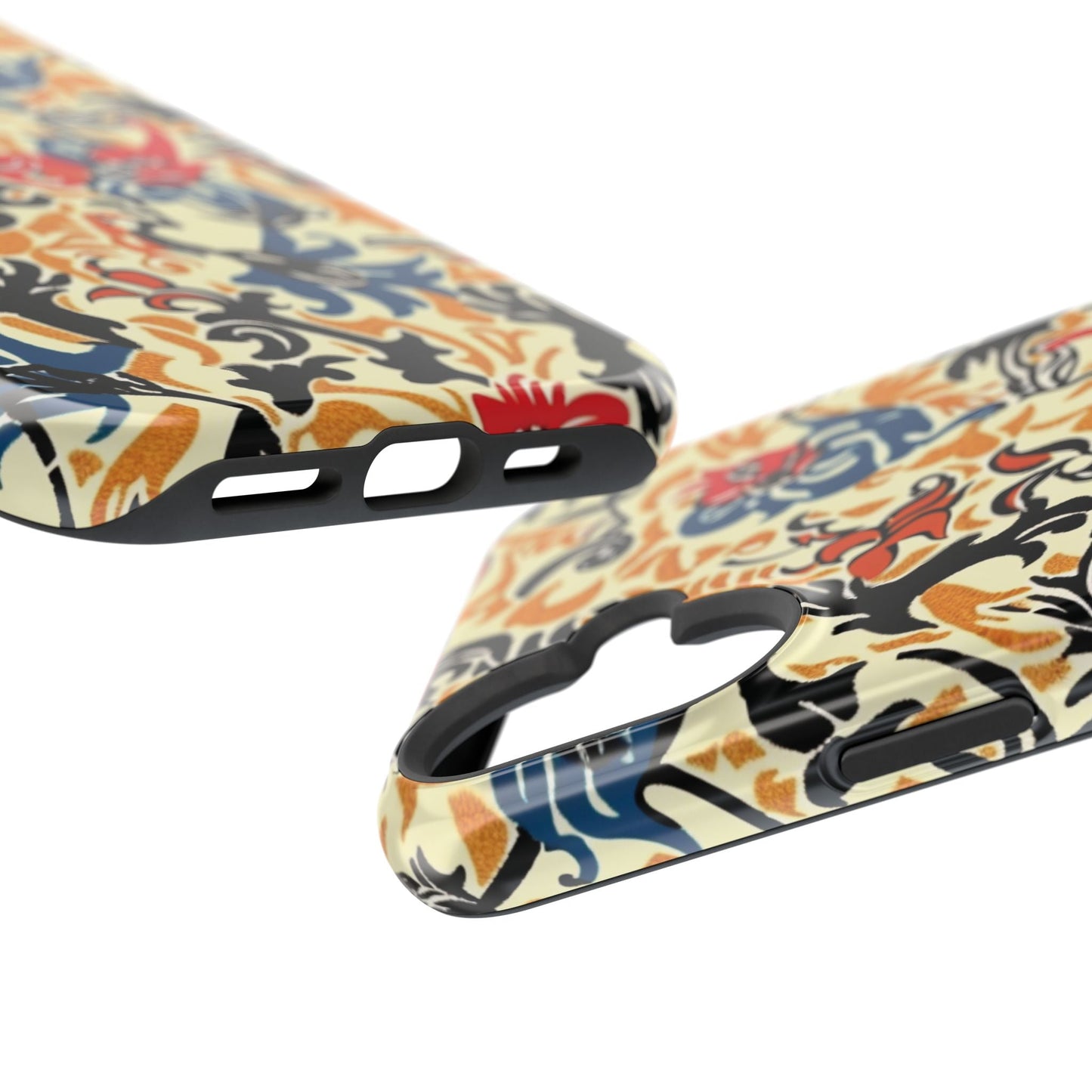 Floral Tattoo - Style Magnetic Phone Case — Impact - Resistant - DIGITAL X
