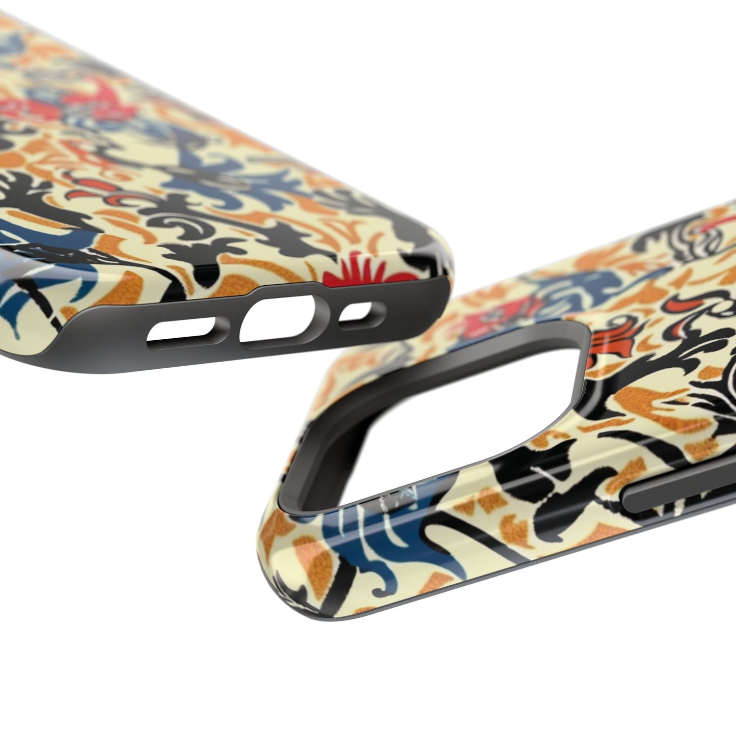Floral Tattoo - Style Magnetic Phone Case — Impact - Resistant - DIGITAL X