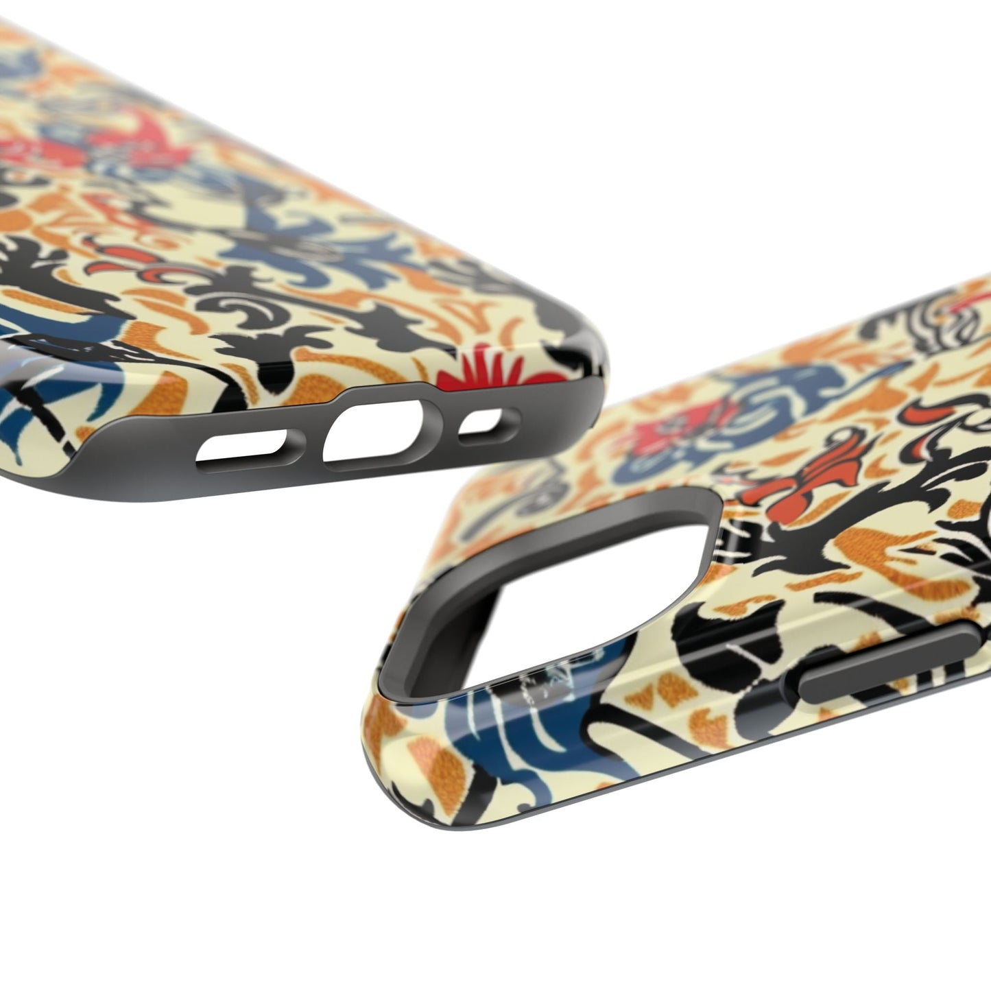 Floral Tattoo - Style Magnetic Phone Case — Impact - Resistant - DIGITAL X