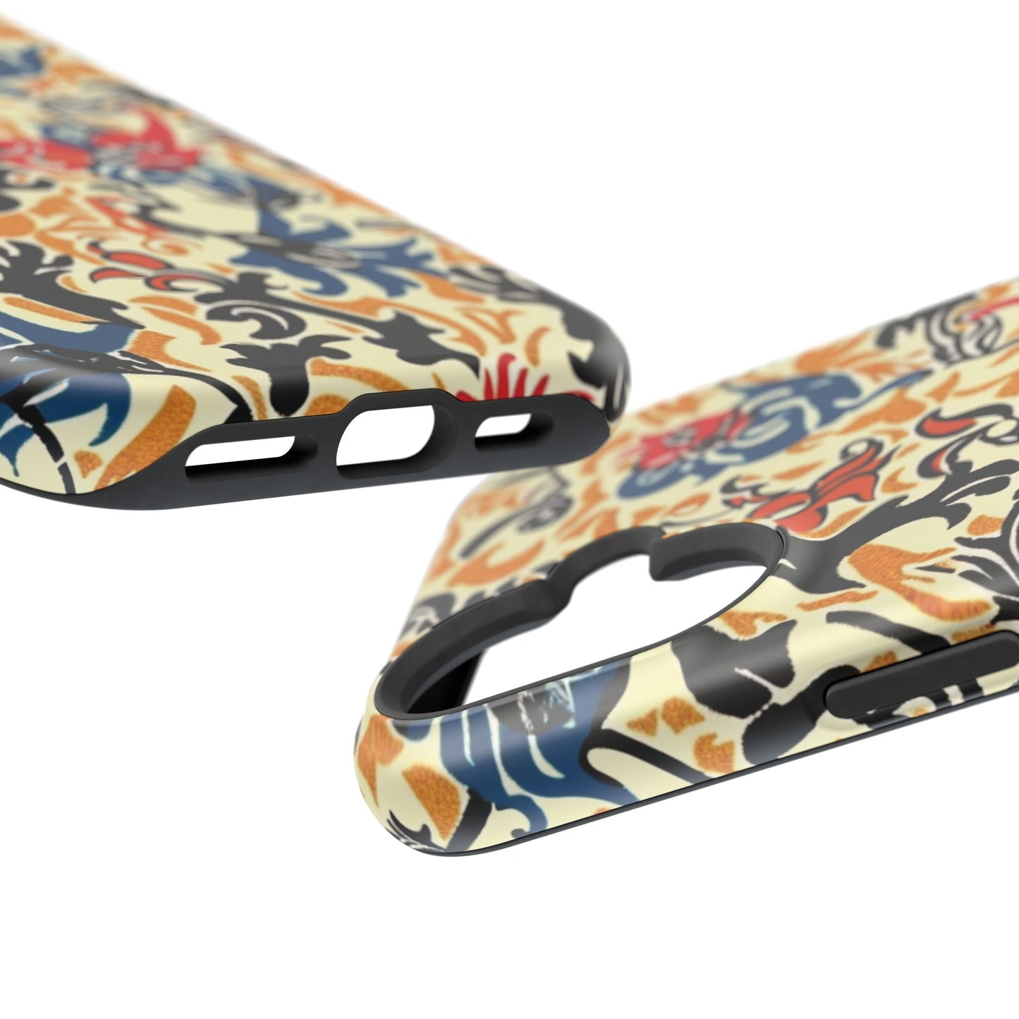 Floral Tattoo - Style Magnetic Phone Case — Impact - Resistant - DIGITAL X