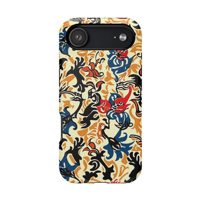 Floral Tattoo - Style Magnetic Phone Case — Impact - Resistant - DIGITAL X