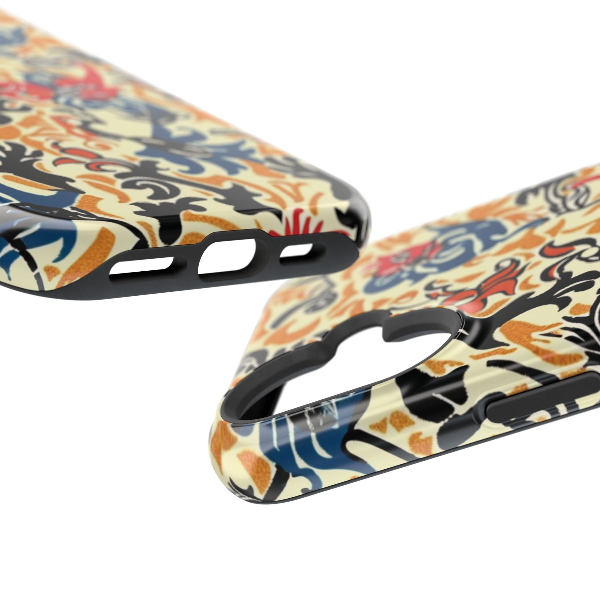 Floral Tattoo - Style Magnetic Phone Case — Impact - Resistant - DIGITAL X