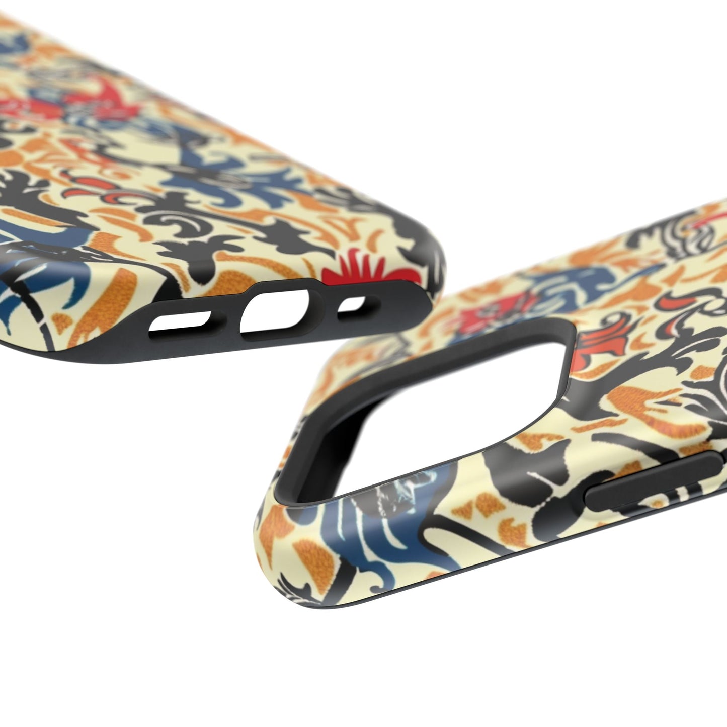 Floral Tattoo - Style Magnetic Phone Case — Impact - Resistant - DIGITAL X