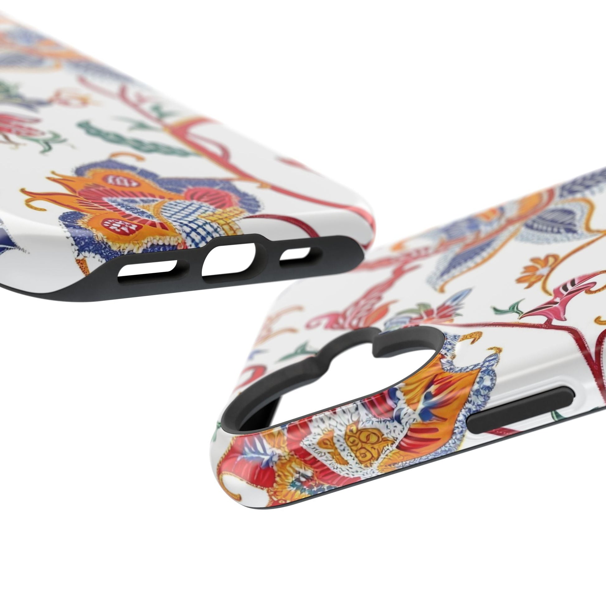 Floral Tile Magnetic Impact Phone Case - DIGITAL X