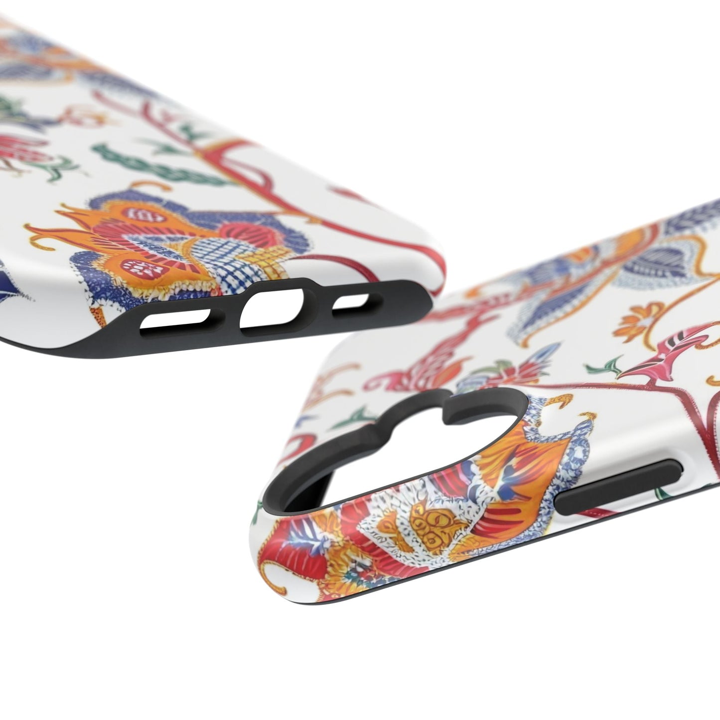 Floral Tile Magnetic Impact Phone Case - DIGITAL X