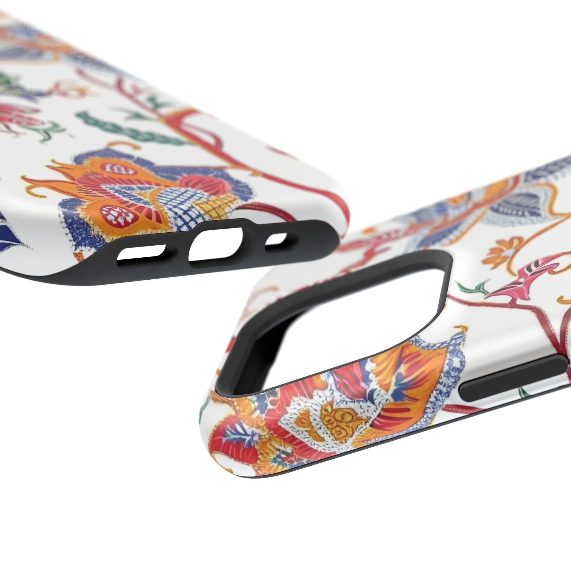 Floral Tile Magnetic Impact Phone Case - DIGITAL X