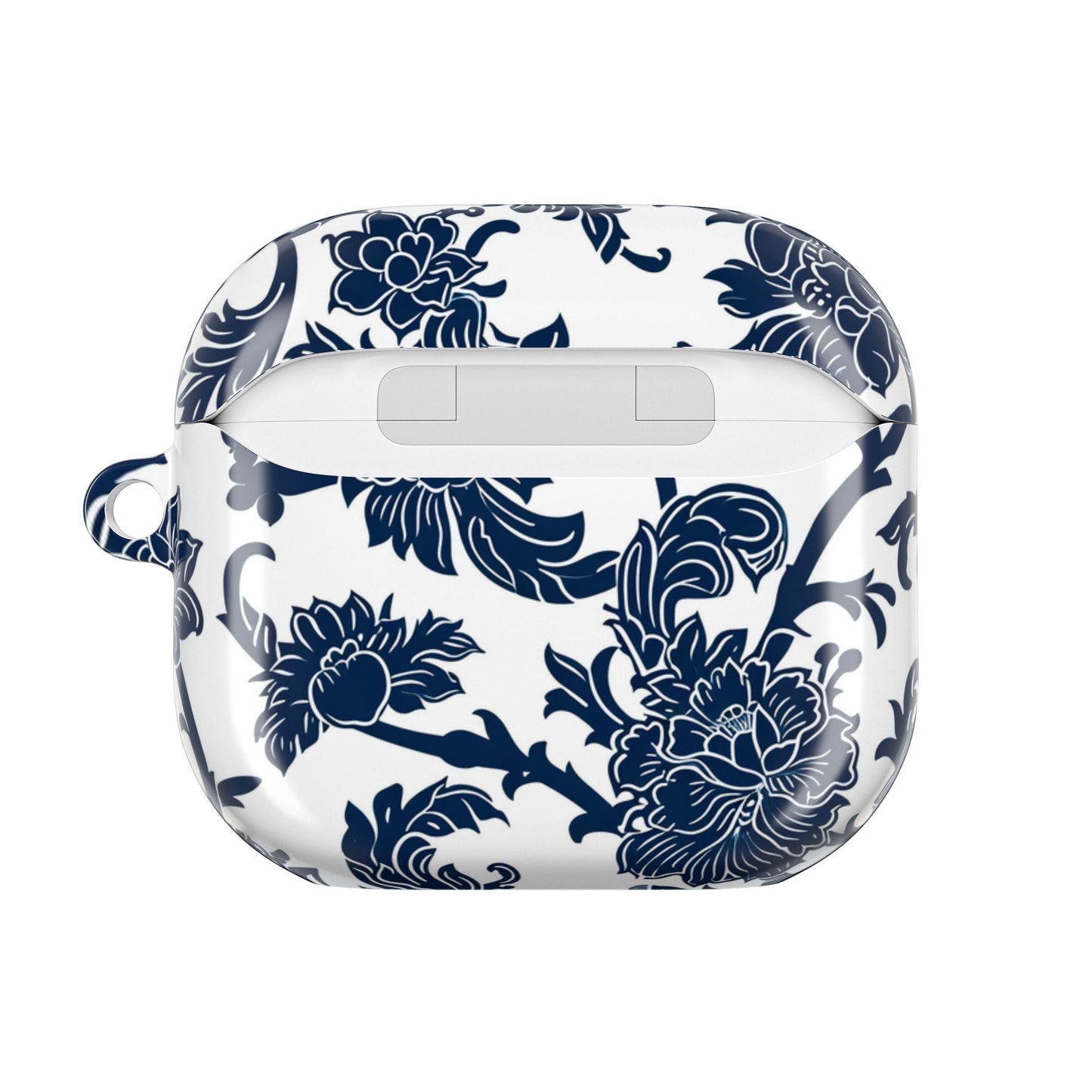 Floral Vine AirPod Case — Blue Botanical Protective Cover - DIGITAL X