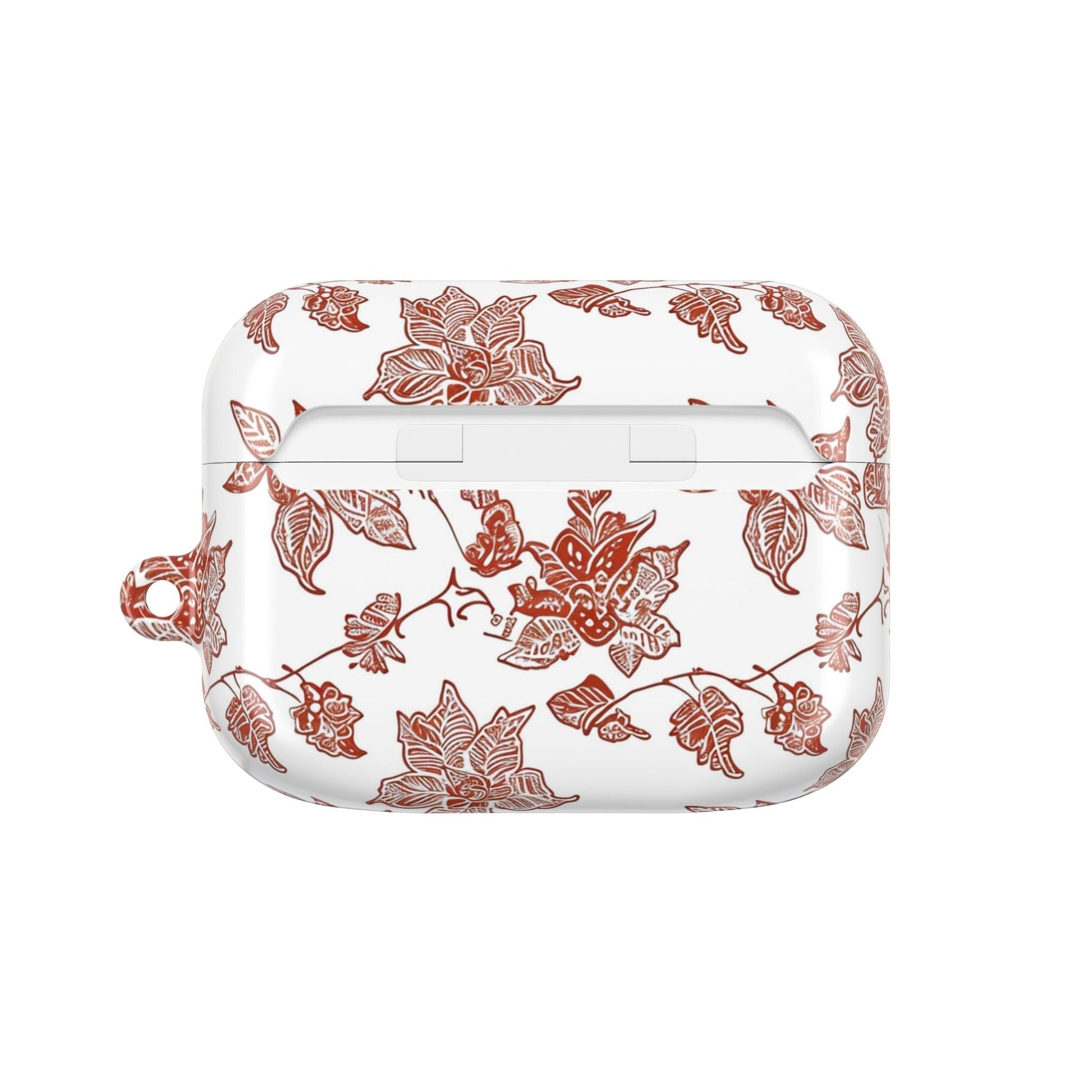 Floral Vine AirPods Case — Vintage Rose Pattern Protective Cover - DIGITAL X