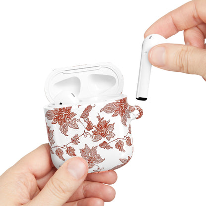Floral Vine AirPods Case — Vintage Rose Pattern Protective Cover - DIGITAL X