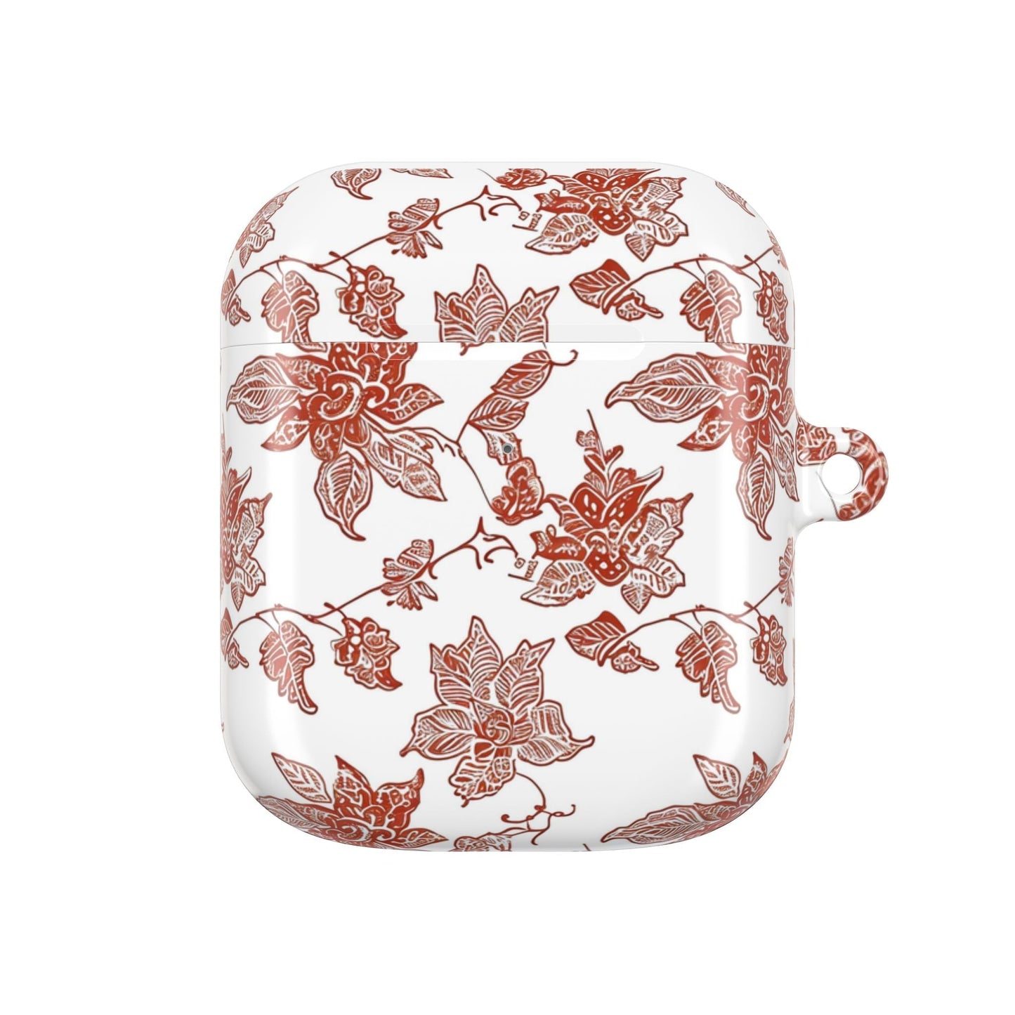 Floral Vine AirPods Case — Vintage Rose Pattern Protective Cover - DIGITAL X