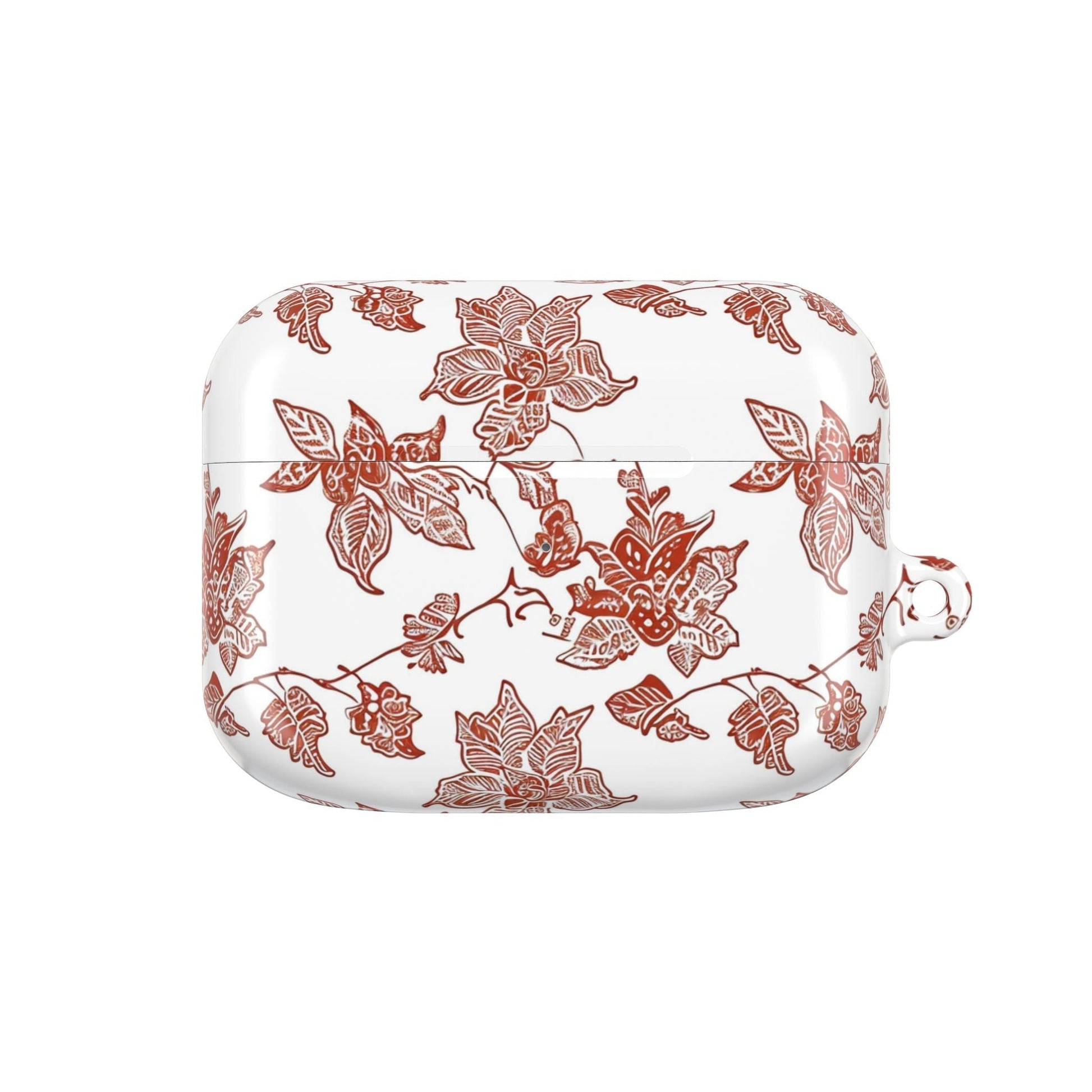 Floral Vine AirPods Case — Vintage Rose Pattern Protective Cover - DIGITAL X