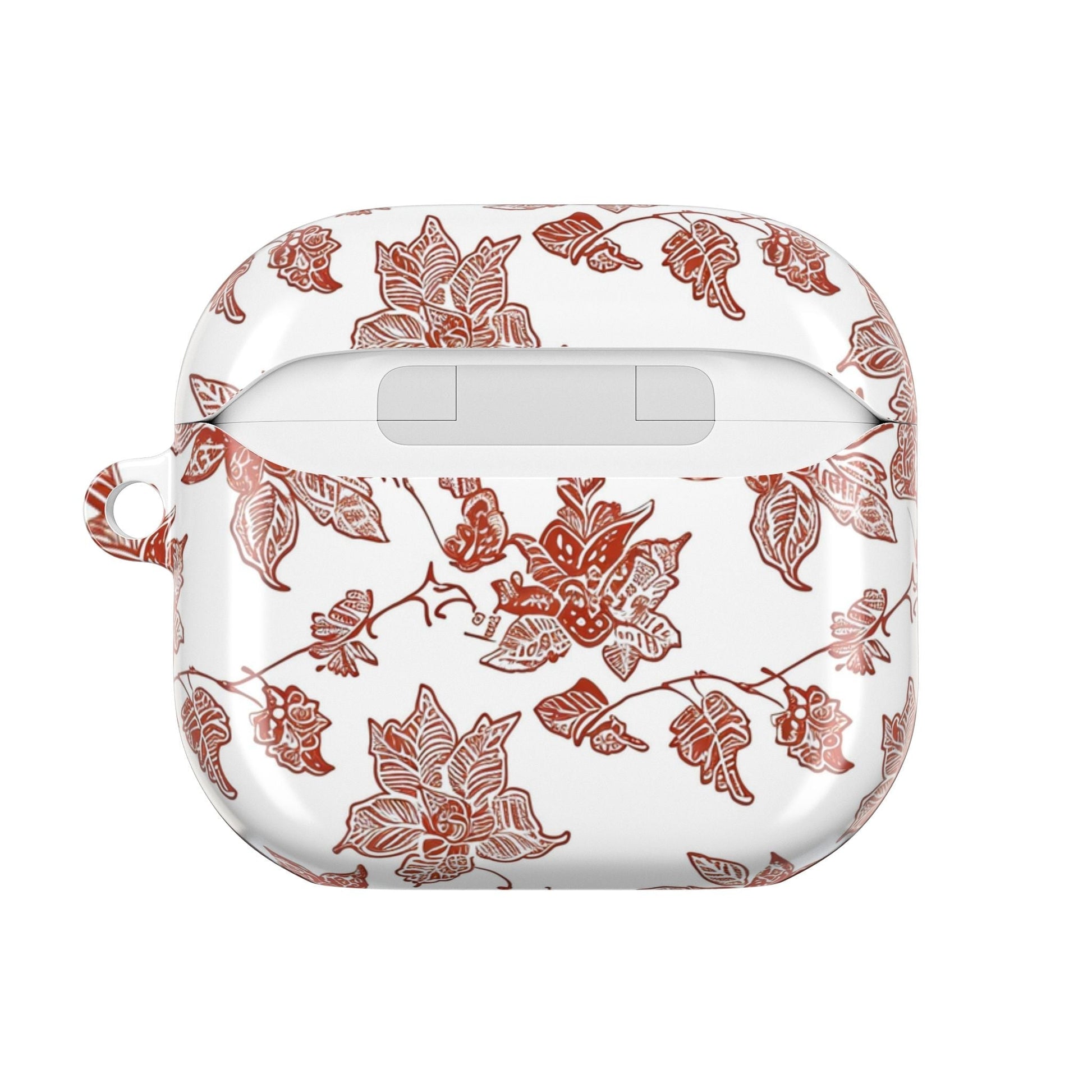 Floral Vine AirPods Case — Vintage Rose Pattern Protective Cover - DIGITAL X