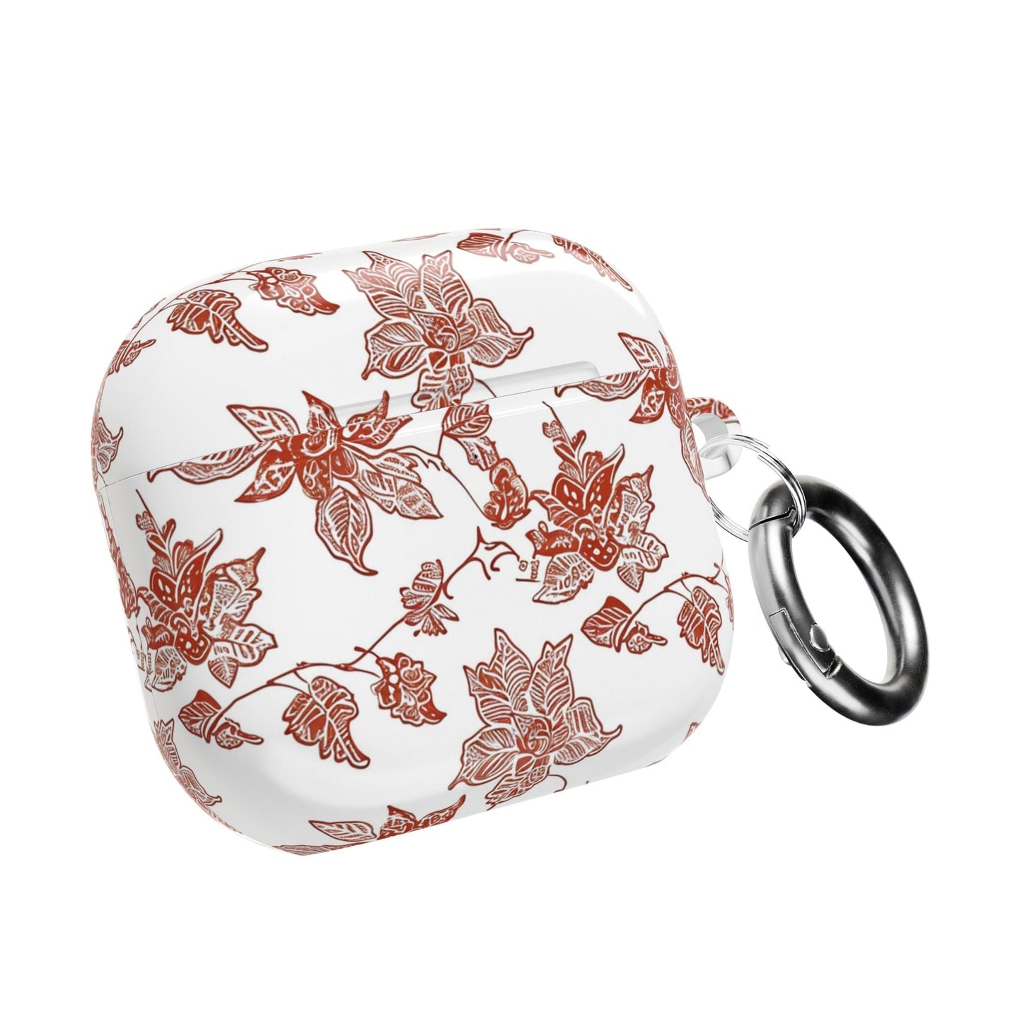 Floral Vine AirPods Case — Vintage Rose Pattern Protective Cover - DIGITAL X