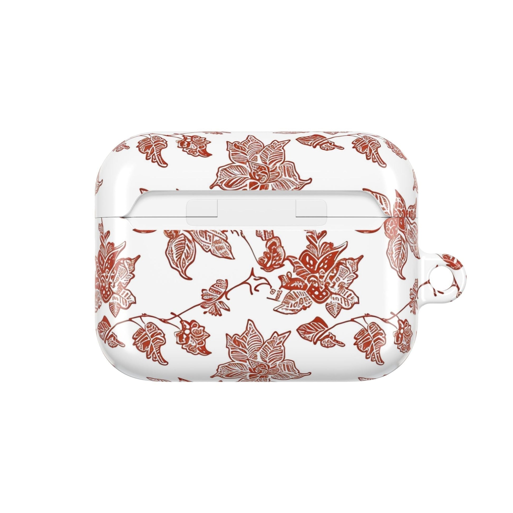 Floral Vine AirPods Case — Vintage Rose Pattern Protective Cover - DIGITAL X