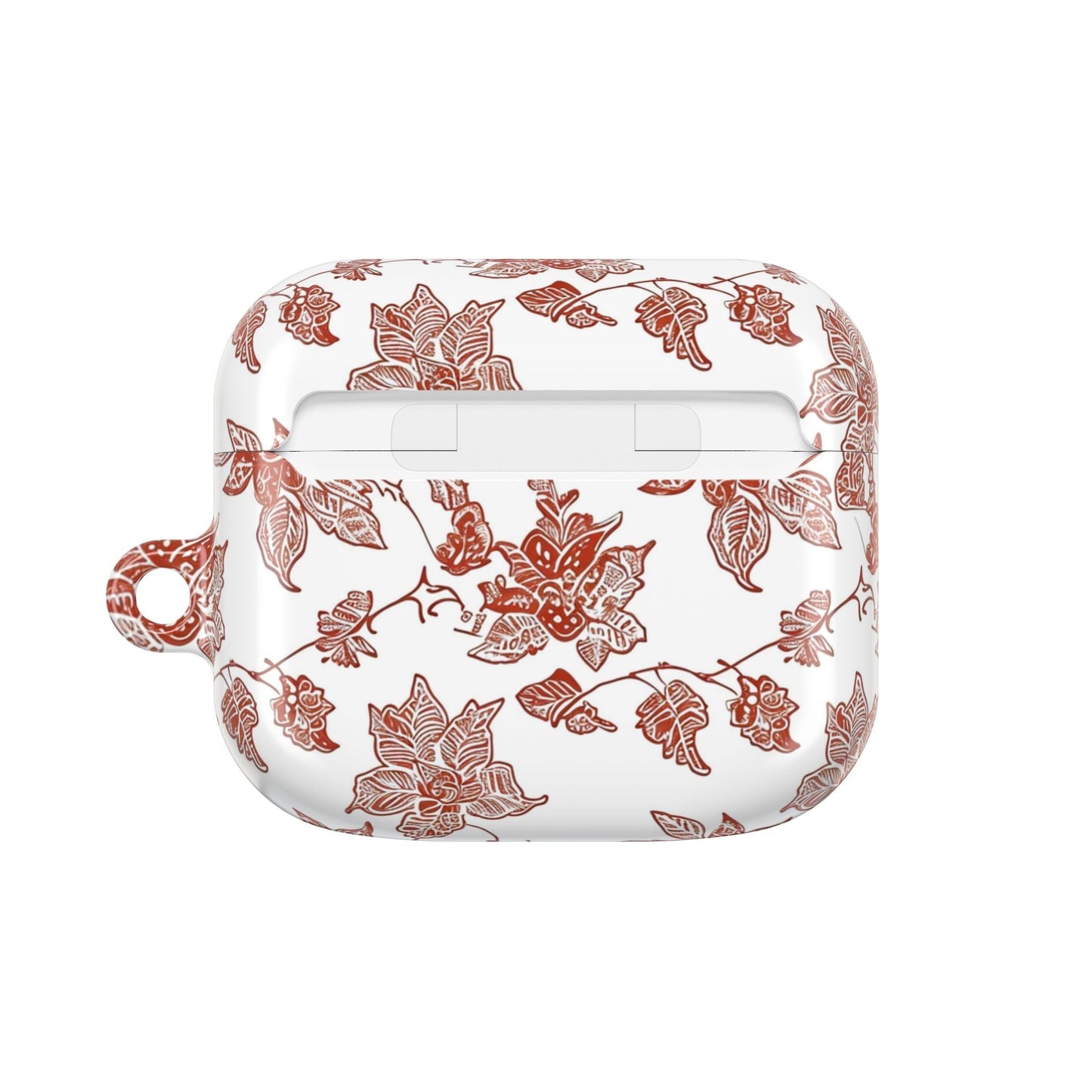 Floral Vine AirPods Case — Vintage Rose Pattern Protective Cover - DIGITAL X