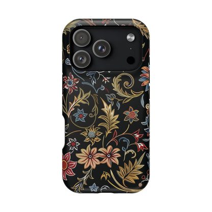 Floral Vintage Phone Case — Magnetic Impact - Resistant - DIGITAL X