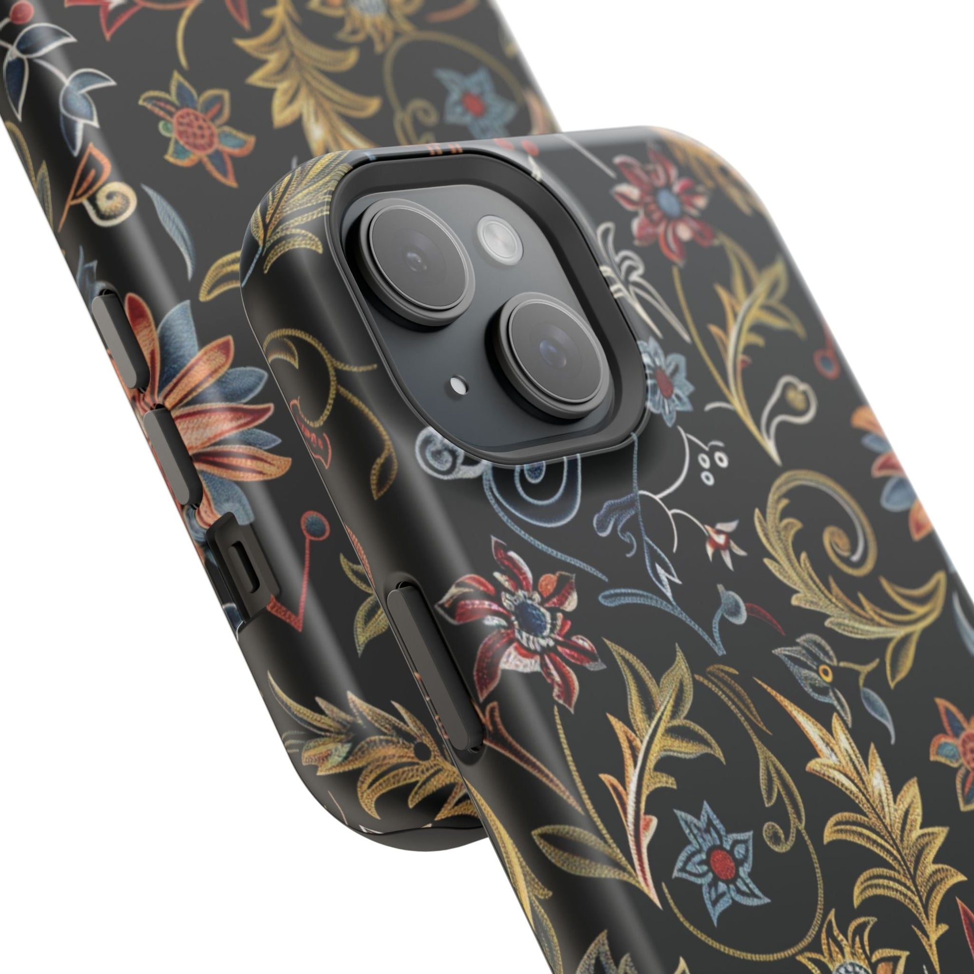Floral Vintage Phone Case — Magnetic Impact - Resistant - DIGITAL X