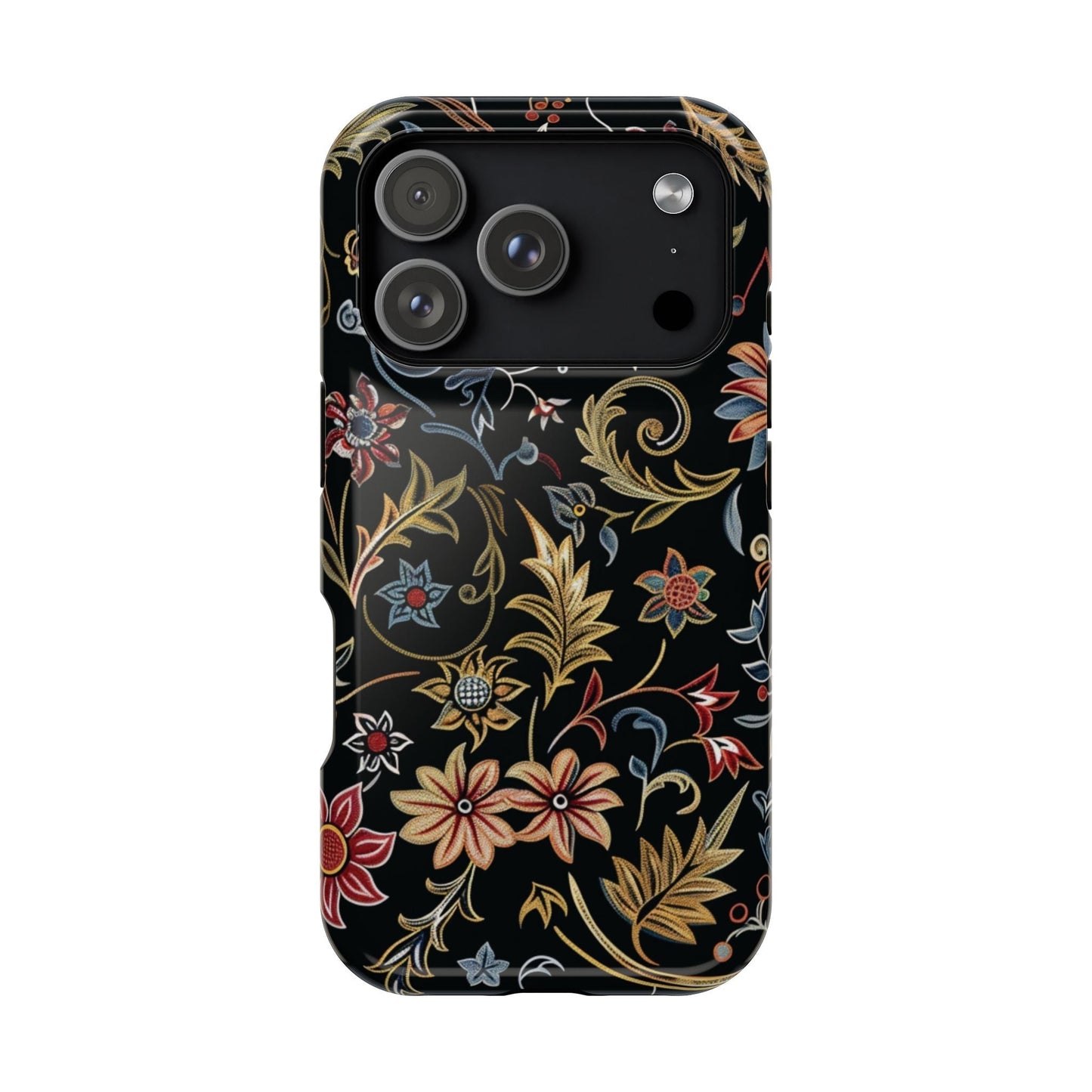 Floral Vintage Phone Case — Magnetic Impact - Resistant - DIGITAL X