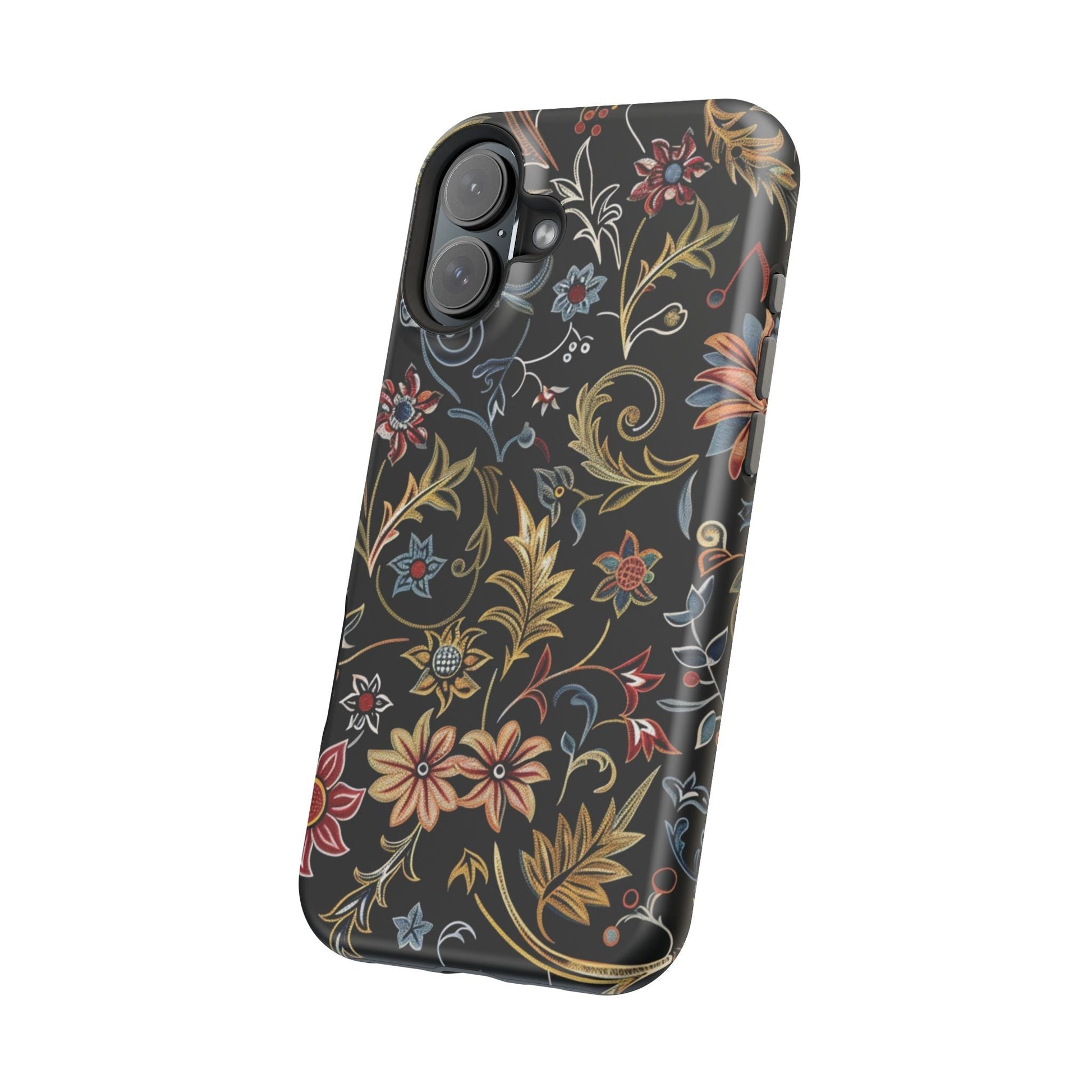 Floral Vintage Phone Case — Magnetic Impact - Resistant - DIGITAL X