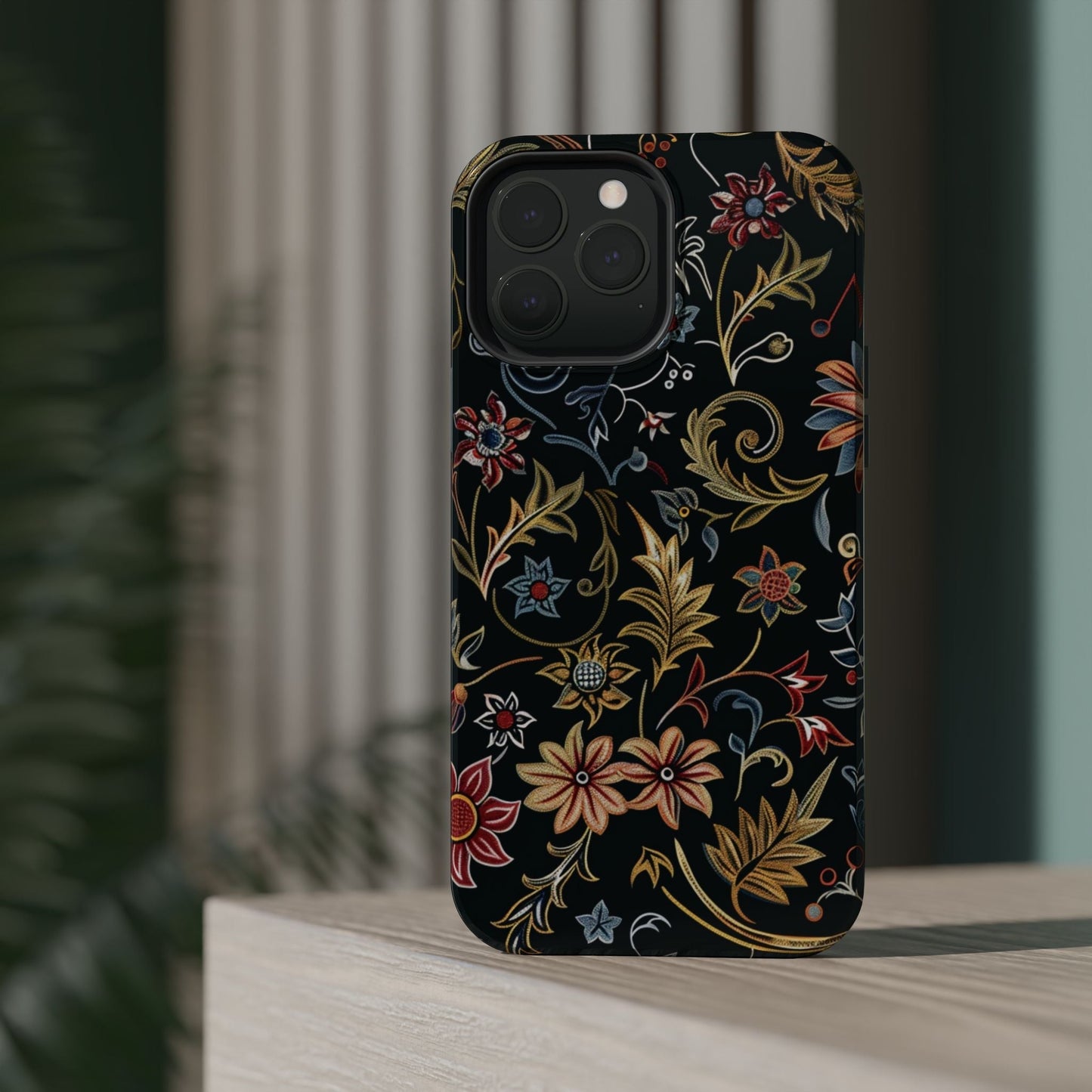 Floral Vintage Phone Case — Magnetic Impact - Resistant - DIGITAL X