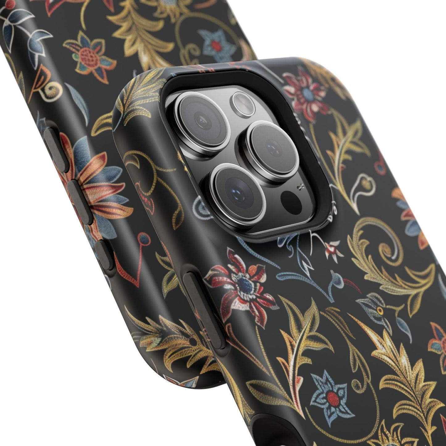 Floral Vintage Phone Case — Magnetic Impact - Resistant - DIGITAL X