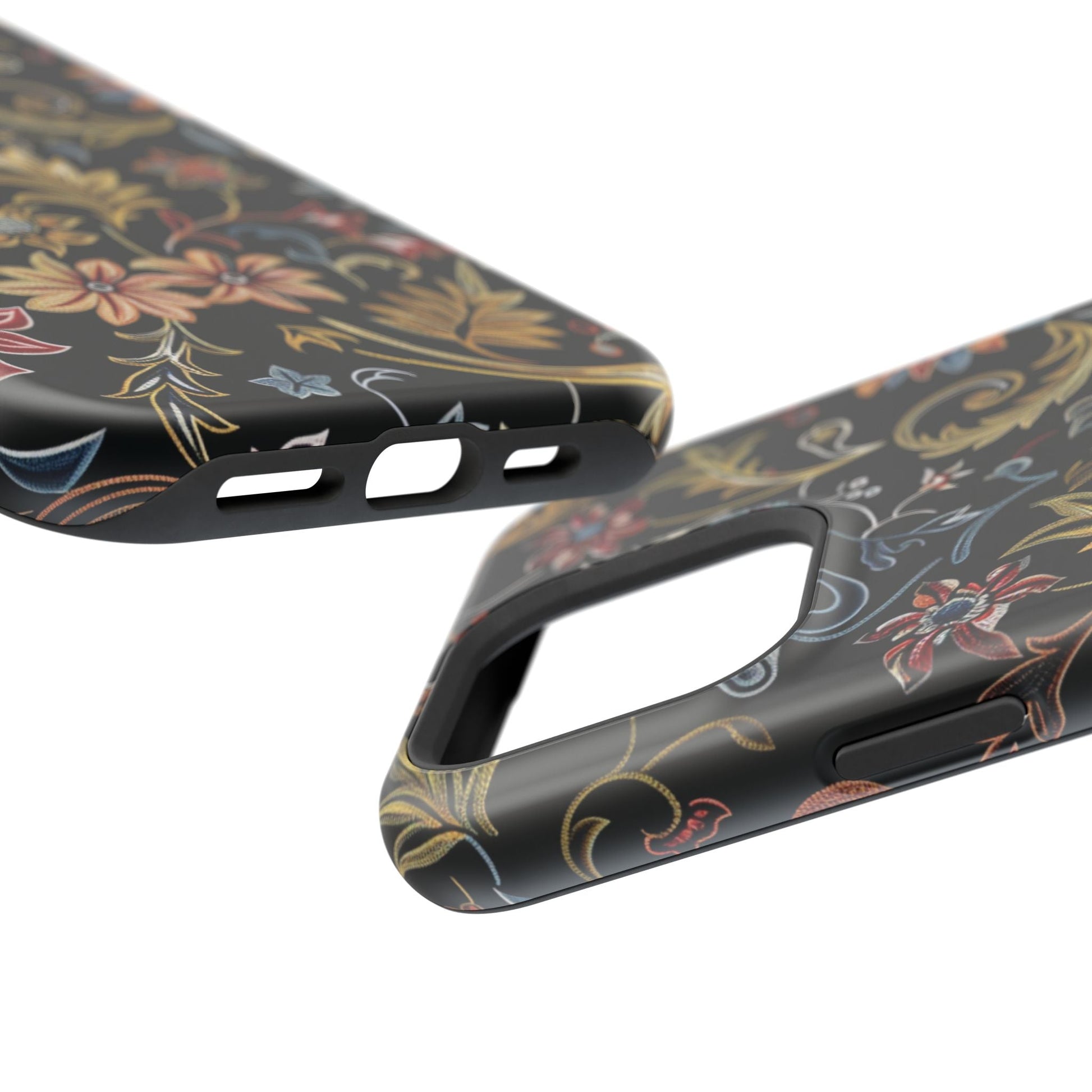 Floral Vintage Phone Case — Magnetic Impact - Resistant - DIGITAL X