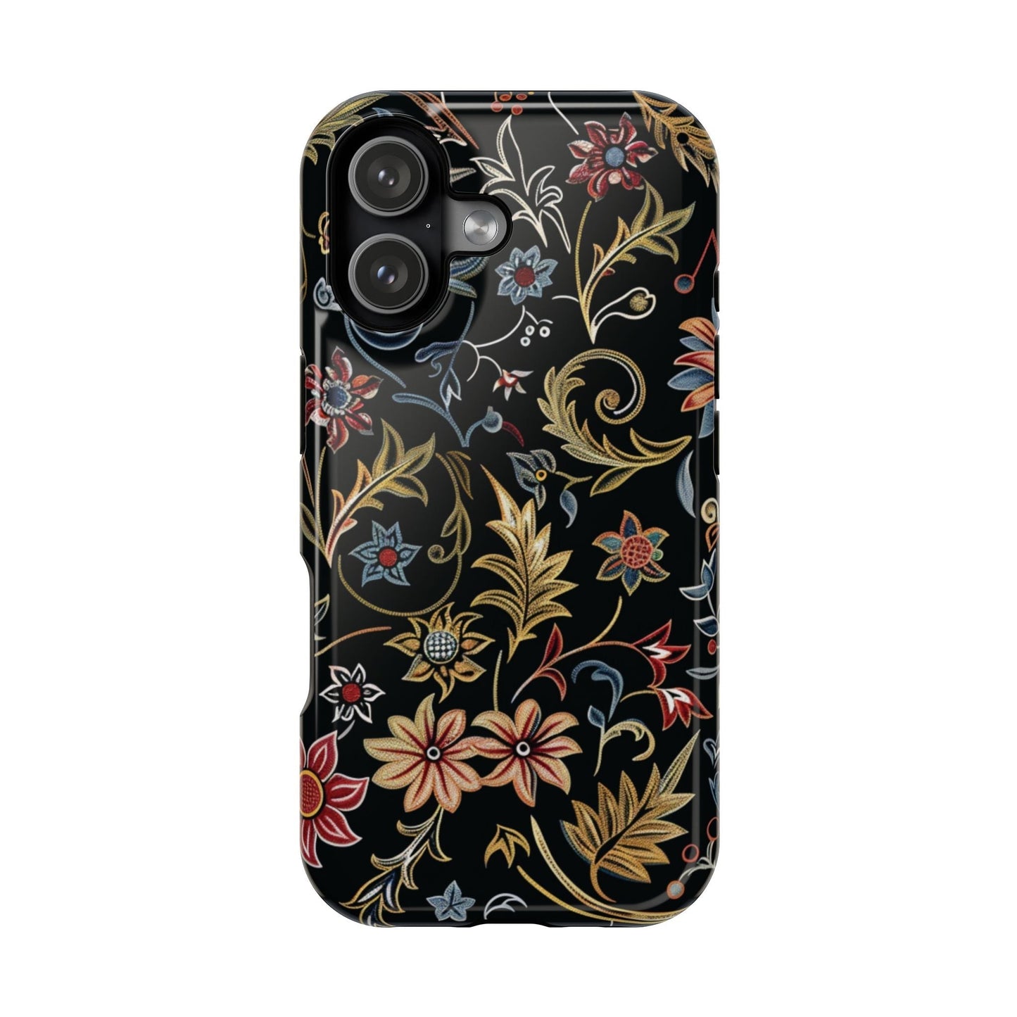 Floral Vintage Phone Case — Magnetic Impact - Resistant - DIGITAL X