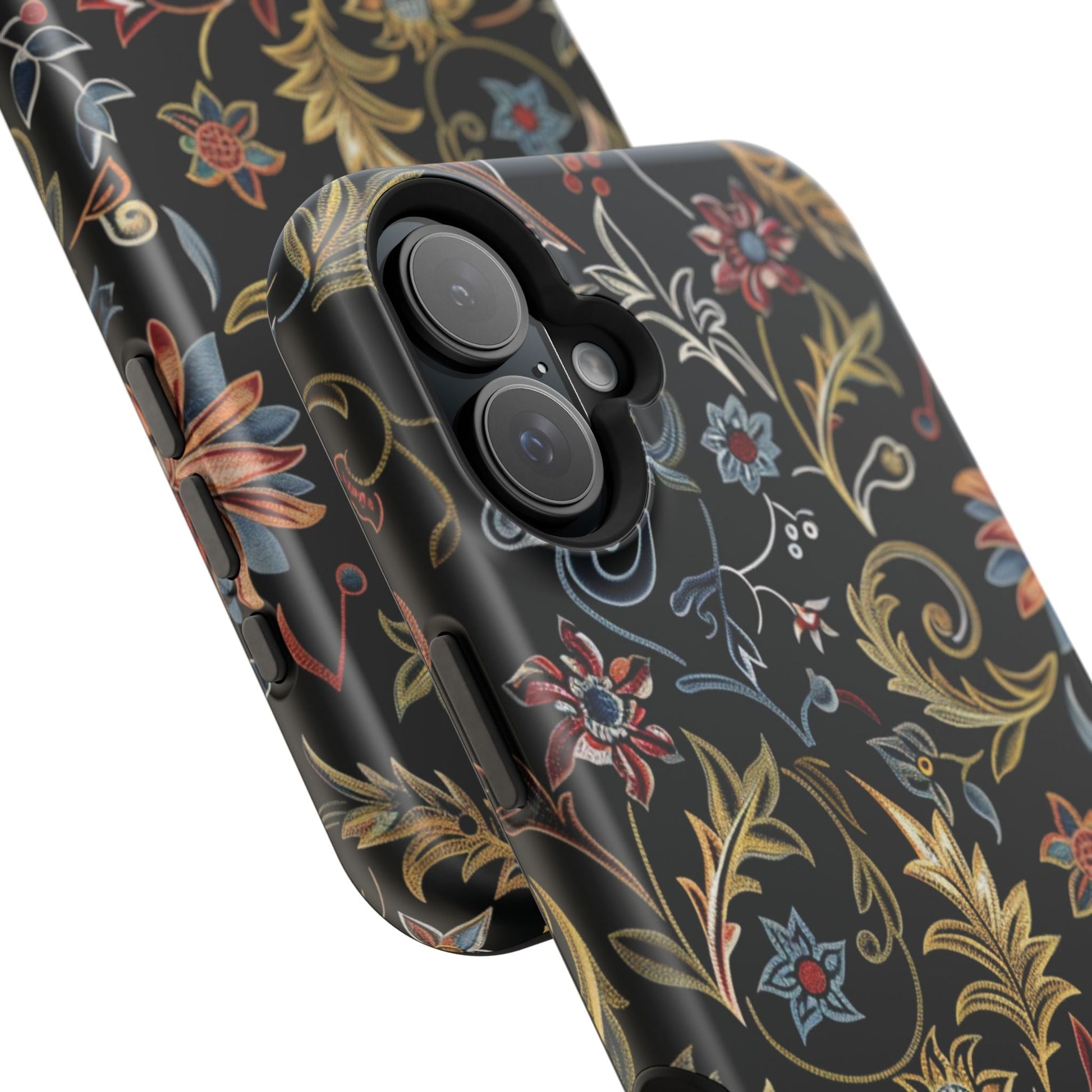 Floral Vintage Phone Case — Magnetic Impact - Resistant - DIGITAL X
